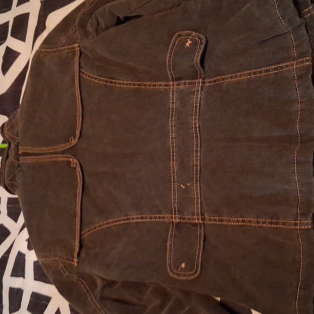 BKE Dark Brown Quilted Jacket - Picture 4 of 5